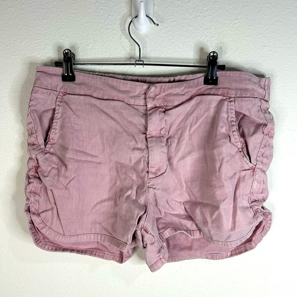 Level 99 Women's Mauve Lounge Shorts L Soft Stretch Comfy Summer Casual Elastic - Picture 2 of 4